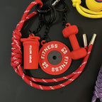 Mehrfarbiger Fitness-Charm