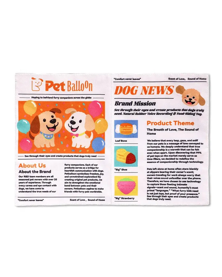 🔥3-Pack Bundle🔥Interactive Pet Newspaper Toy for Boredom Relief