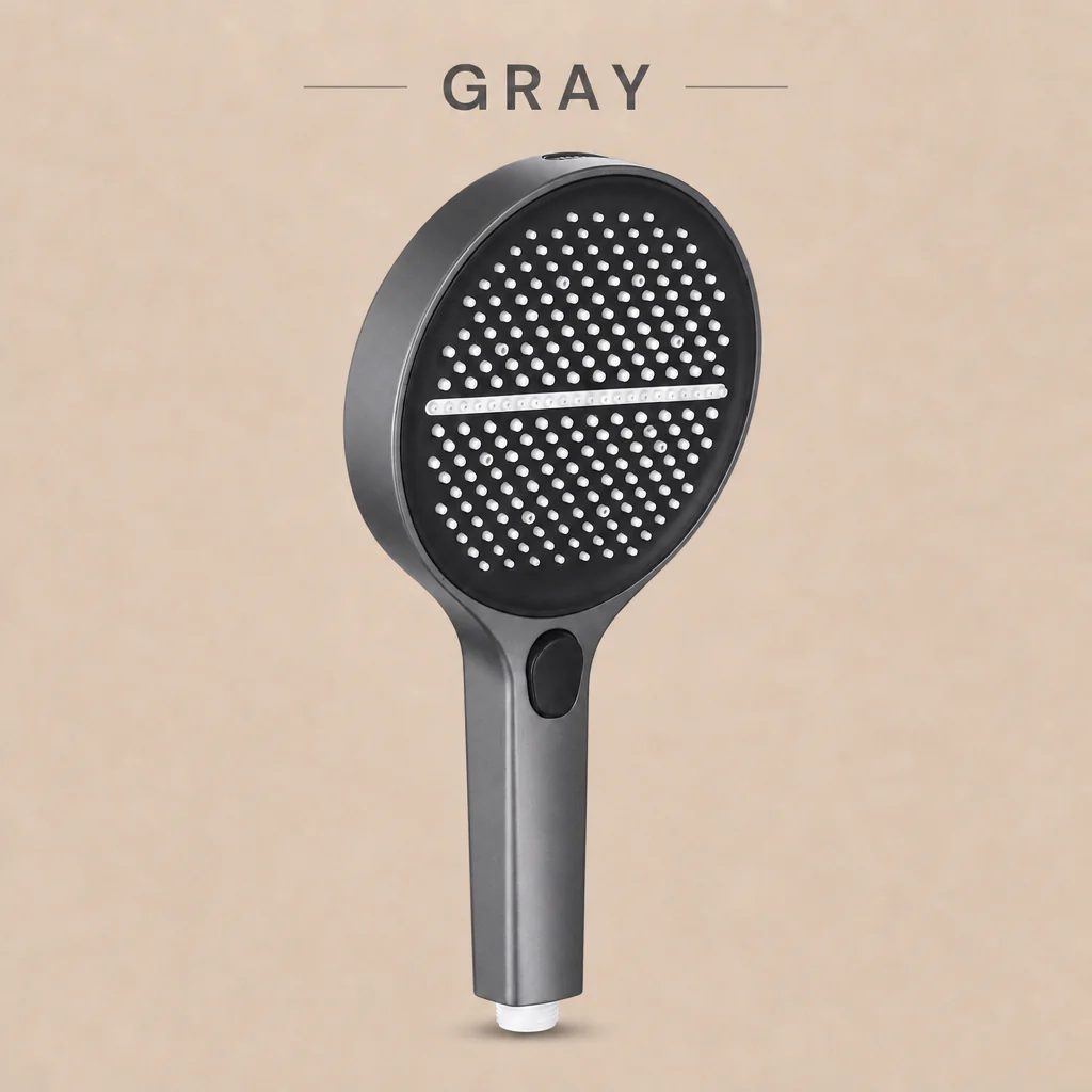 VortexRain XL Wide-Coverage 4-Mode Handheld Shower Head