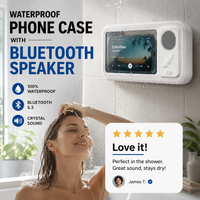 📢📢50% OFF!!⏰Waterproof Phone Case with Bluetooth Speaker
